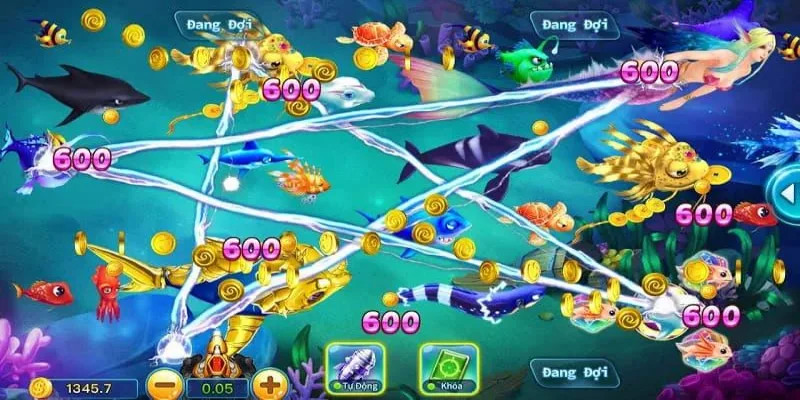 Các mức thưởng hấp dẫn có trong game 33win