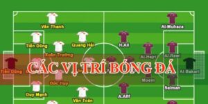 các vị trí trong bóng đá
