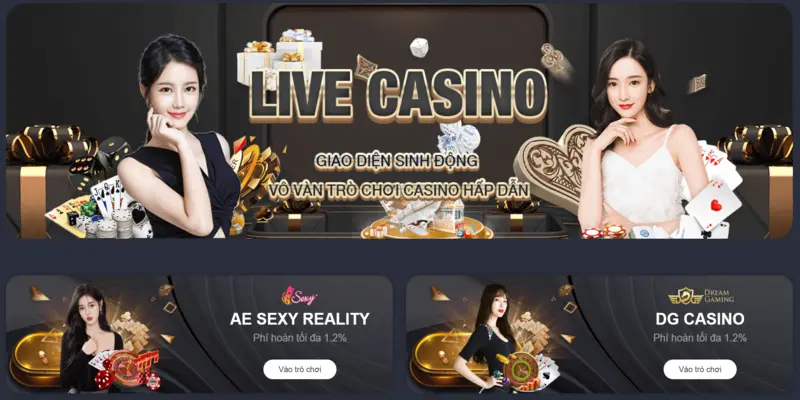 live casino 33win