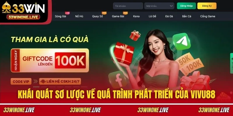 Khái quát sơ lược về quá trình phát triển của VIVU88